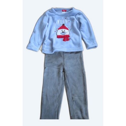 Pyjama En Velours Ours 6 Ans