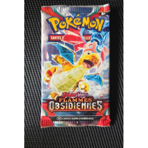 Boosters Pokemon Dracolosse Flammes Obsidiennes Neuf Sceller Fr