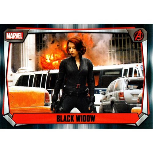 Black Widow - Carte Marvel Missions Vf - 13/270 - The Avengers