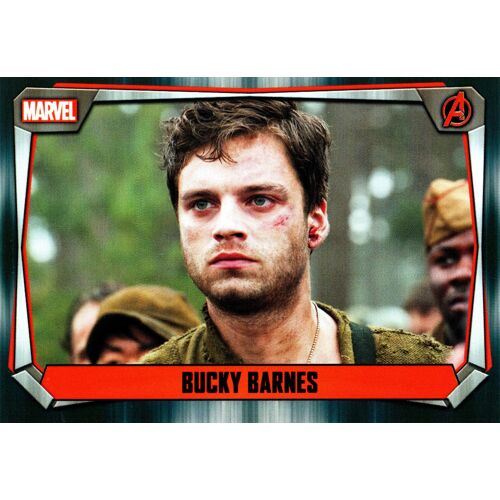 Bucky Barnes - Carte Marvel Missions Vf - 20/270 - Captain America The First Avenger