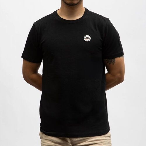 Tee Shirt Black Gaia 12 Homme Helvetica