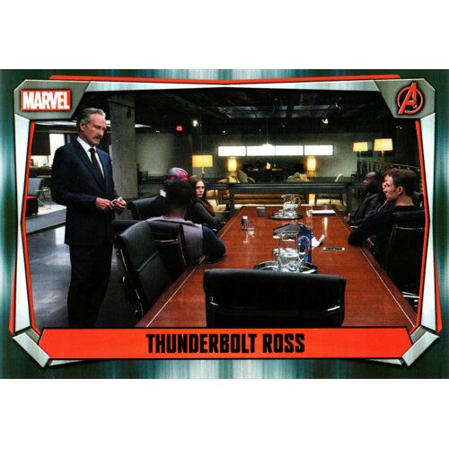 Thunderbolt Ross - Carte Marvel Missions Vf - 33/270 - Captain America Civil War