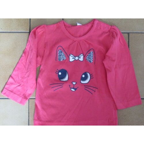Tee Shirt Chatte - 6 Mois