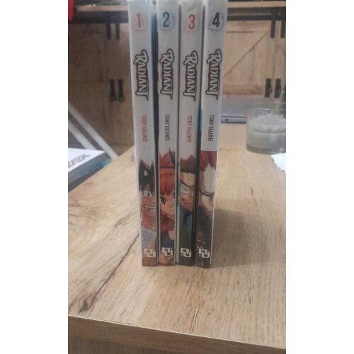 Pack Des 4 Premiers Tomes Du Manga Radiant De Tony Valente ??