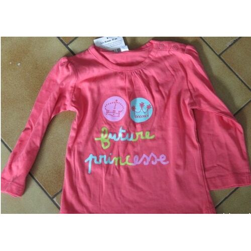 Tee Shirt Manches Longues "Future Princesse" - 18 Mois