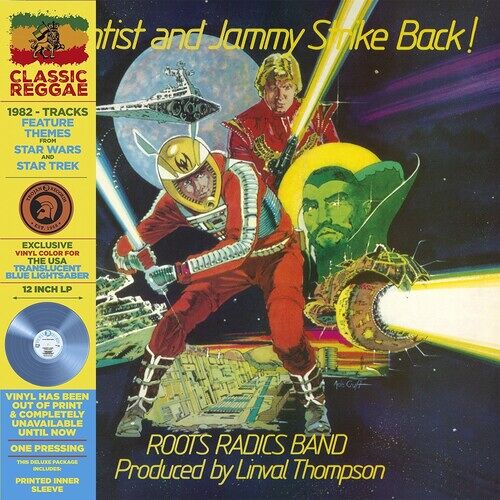 Roots Radics Band - Scientist & Jammy Strike Back! - Blue [Vinyl Lp] Blue, Colored Vinyl, Ltd Ed, Deluxe Ed, Rmst, Reissue