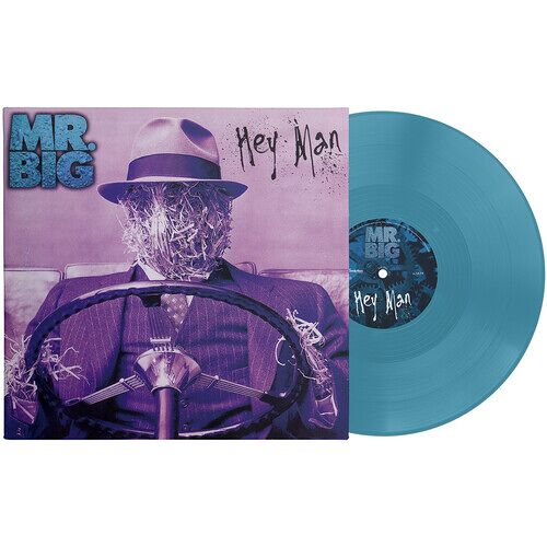 Mr. Big - Hey Man (30 Anniversary Edition) 180g One-Step Pressing Deep Cyan Lp [Vinyl Lp] Colored Vinyl, Cyan , Ltd Ed, Reissue
