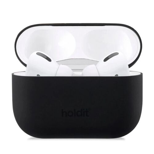 Holdit Coque Silicone AirPods Pro / Pro 2 Noir