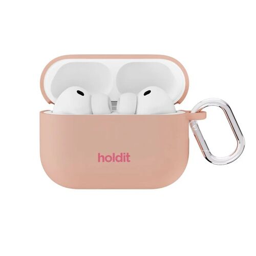 Holdit Coque Solid Silicone AirPods Pro 3 Bare Pink