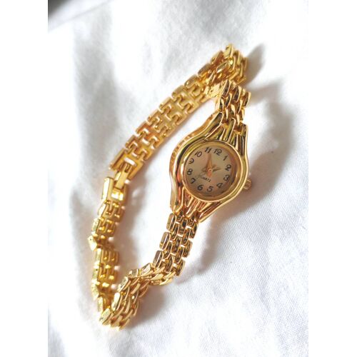 Montre Femme Dorée ¿ Quartz ¿ Excellent État