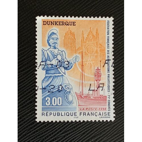 Timbre France Y T 3164 Congrès De La Fédé Des Sociétés Philatéliques Françaises, Dunkerque 1998 (050610 )