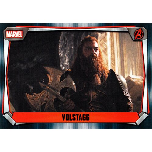 Volstagg - Carte Marvel Missions Vf - 78/270 - Thor 2 Le Monde Des Ténèbres