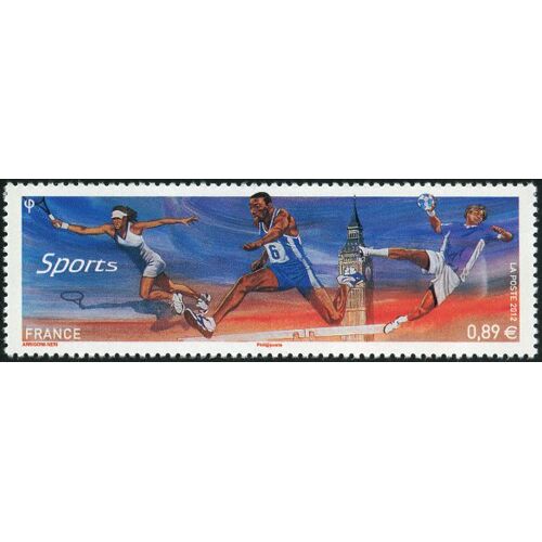 France 2012, Très Beau Timbre Neuf** Luxe Yvert 4673, Sports, Tennis, Athlétisme, Handball.