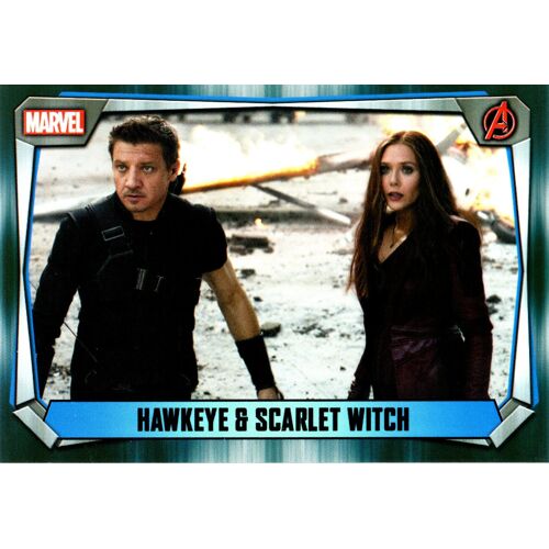 Hawkeye & Scarlet Witch - Carte Marvel Missions Vf - 97/270 - Captain America Civil War