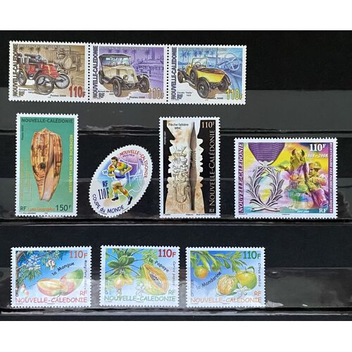 Lot De 10 Timbres Neufs** Nouvelle Calédonie 2006 / 2007 / 2008 Y&T N° 970 , 971 , 972 , 974 , 1018 , 1033 , 1035 , 1041 , 1042 , 1043