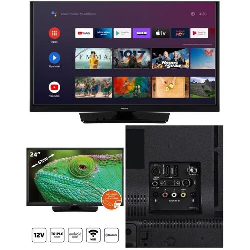 TV Smart HD Wifi Bluetooth 12V LED HD 24¿ DVB-T, DVB-C Smart TV Android