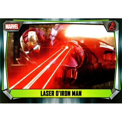 Laser D'Iron Man - Carte Marvel Missions Vf - 149/270 - The Avengers Age Of Ultron