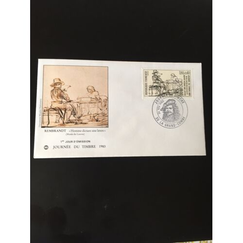 Enveloppe Journée Du Timbre 1983. La Grand Combe. Timbre Yvert Et Tellier 2258.