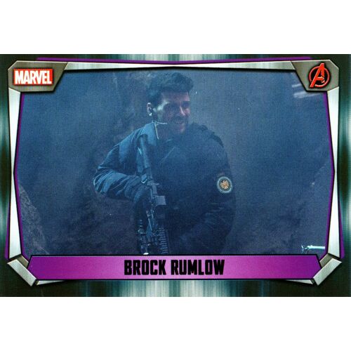 Brock Rumlow - Carte Marvel Missions Vf - 186/270 - Captain America Le Soldat De L'Hiver