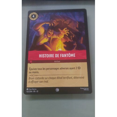 Histoire De Fantôme. 132/204. Carte Disney Lorcana