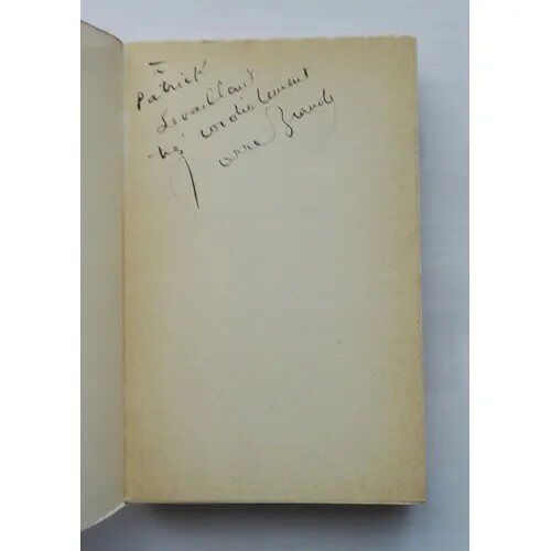 Pierre Brandon Le Sang Et Le Ciment Avec Un Envoi Autographe Signé 1965 Editions Du Pavillon