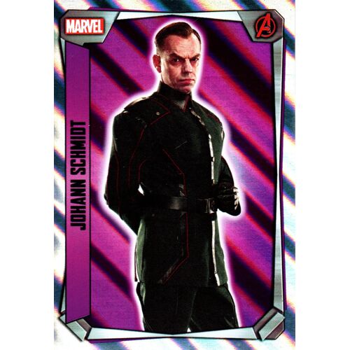 Johann Schmidt - Carte (Brillante Holo) Marvel Missions Vf - 243/270 - Captain America The First Avenger
