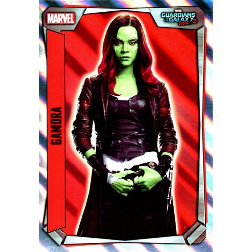 Gamora - Carte (Brillante Holo) Marvel Missions Vf - 254/270 - Gardiens De La Galaxie Vol 2