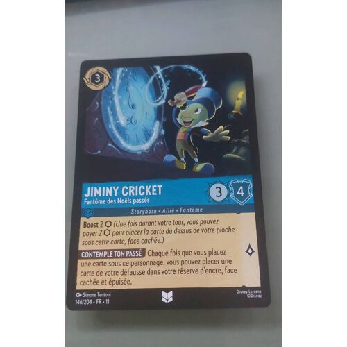 Jiminy Cricket. 146/204. Carte Disney Lorcana