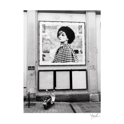 Jeanne Moreau, Festival Premiers Plans D'Angers, Festival De Cinéma 2008 - Photo Roulée - Format 50x70 Cm