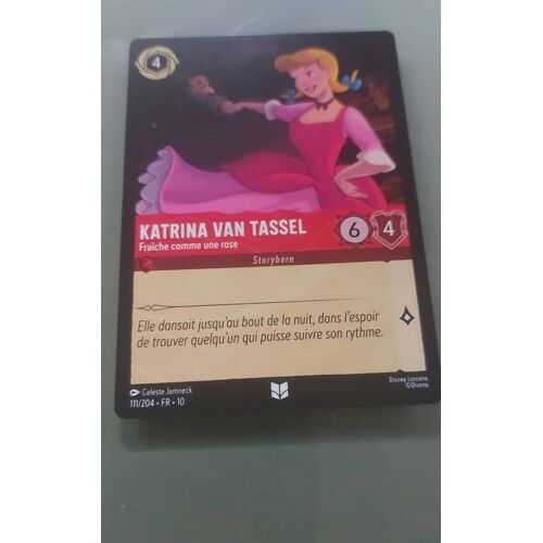 Katrina Van Tassel. 111/204. Carte Disney Lorcana