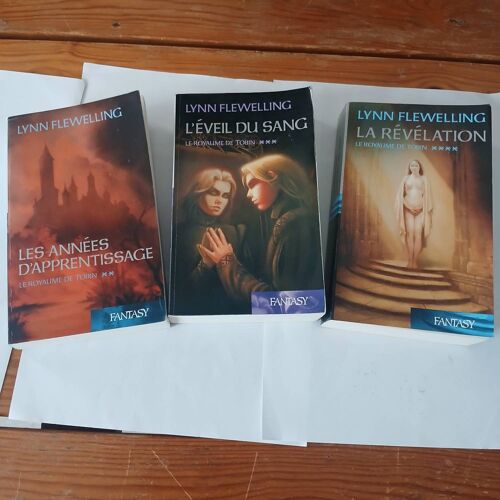 Lot 3 Livres Lynn Flewelling Héroïque Fantaisy