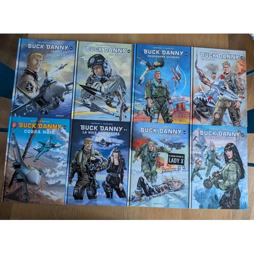 Lot Bd Buck Danny 53,54, 56-61 Comme Neuf