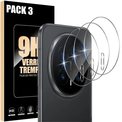 3 Verre Trempé Caméra Arrière pour Honor Magic 8 Pro, Protection Antichoc Anti-Rayures 9H - E.F.Connection