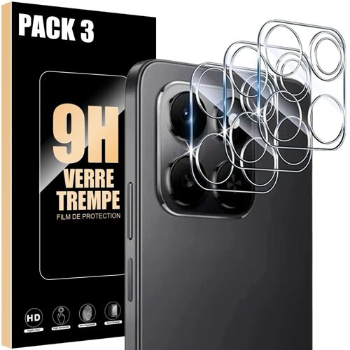 3 Verres Trempés Caméra Arrière pour Honor 400 Smart 4G/5G, Protection Transparent Rigide - E.F.Connection