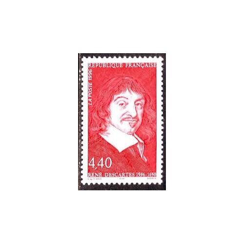 400ème Anniversaire De La Naissance De René Descartes Année 1996 N° 2995 Yvert Et Tellier Luxe