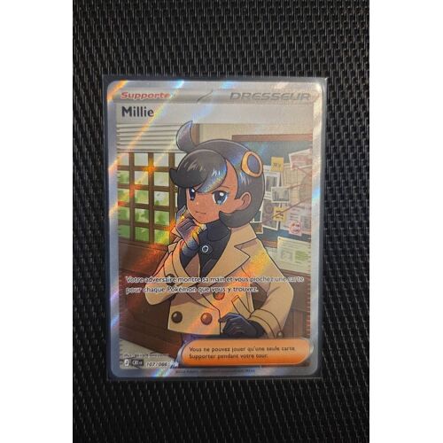 Carte Pokemon Millie Full Art 107/086 Me04 Chaos Ascendant Neuf Fr Pokefantasyy