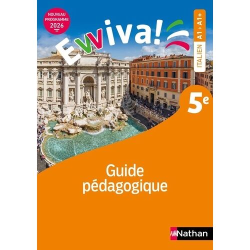 Italien 5e Evviva! - Livre Professeur