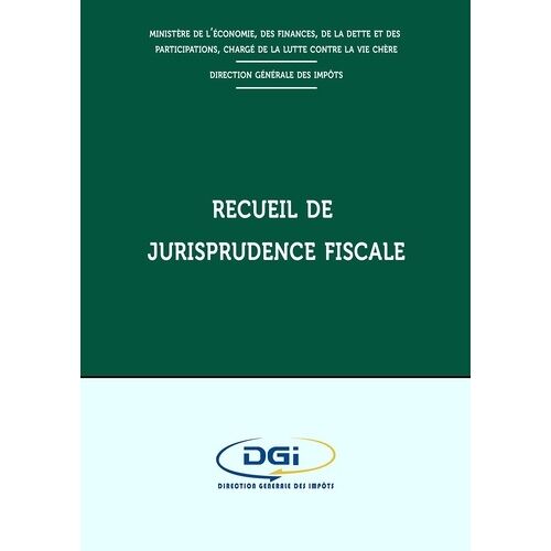 Gabon - Recueil De Jurisprudence Fiscale