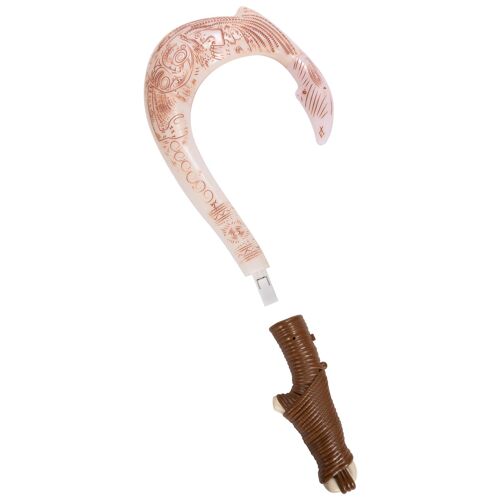 Disney Moana 2 Disney Vaiana 2 Hameçon magique de Maui avec lumières et sons activés par mouvement ! 50 cm / 18", sous licence officielle, superbe cadeau pour garçons et filles