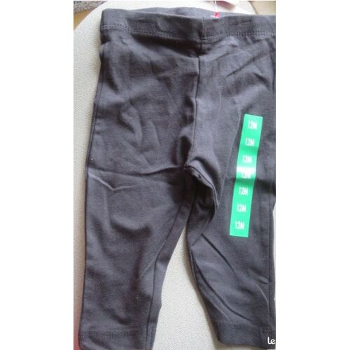 Legging Noir - 12 Mois
