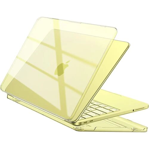 Coque pour MacBook Neo 13 Pouces 2026 A3404, Protection Antidérapante Rigide Légère - Jaune - E.F.Connection