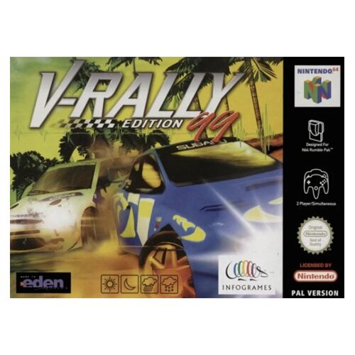 N64 V-Rally 99 Eur Loose