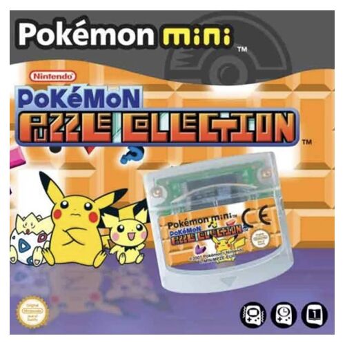 Nintendo Pokémon Mini Puzzle Collection Noe Cib