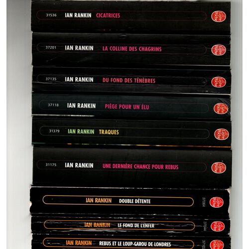 Ian Rankin, Lot De Poches En Libre Choix