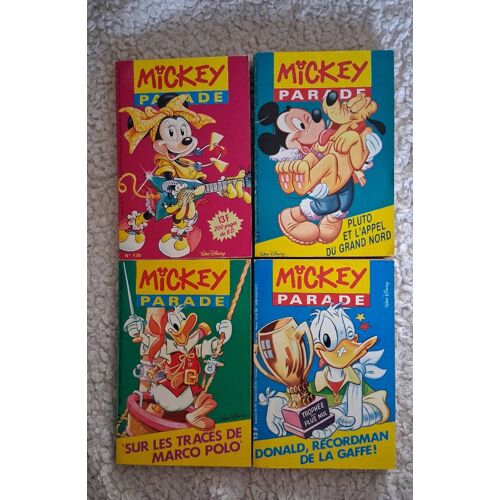Lot Mickey Parade 130.133.135 Et 139