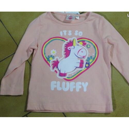 Tee Shirt Manches Longues Minion Licorne En 2 Ans