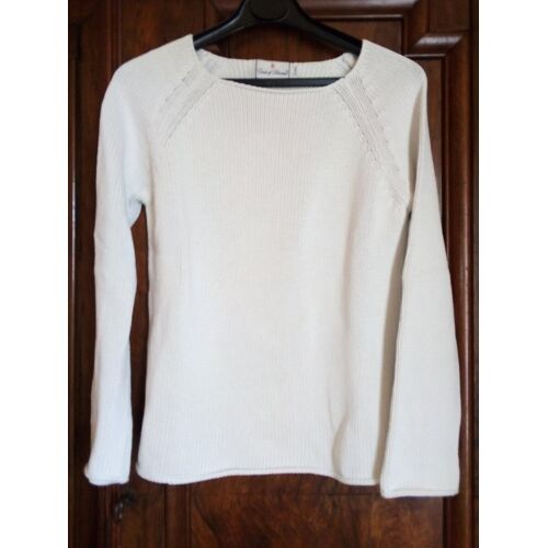 Pull Blanc Taille L Marque Conte Of Florence