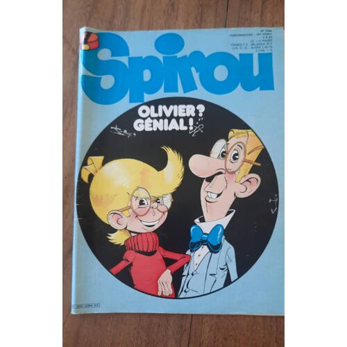 Revue Spirou N ° 2364 De 1983 Oliver? Génial !