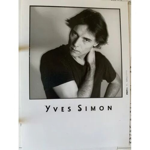 Yves Simon - Autographe