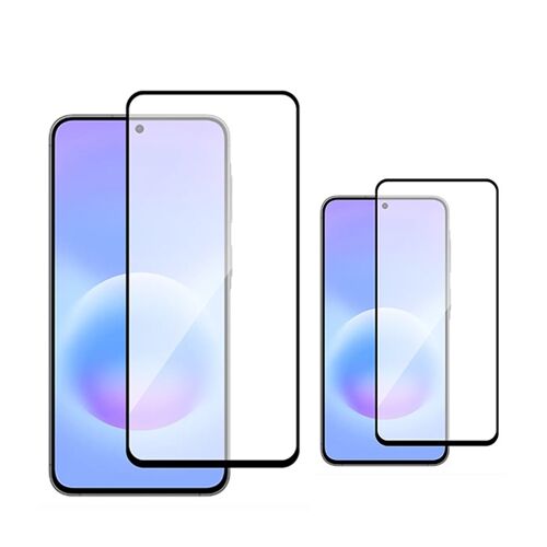 Kit 2 Verre Trempé PHONECARE Pour Samsung Galaxy A27 - Transparent/Noir